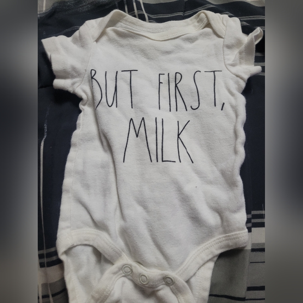 Rae Dunn baby onesies 0-3m